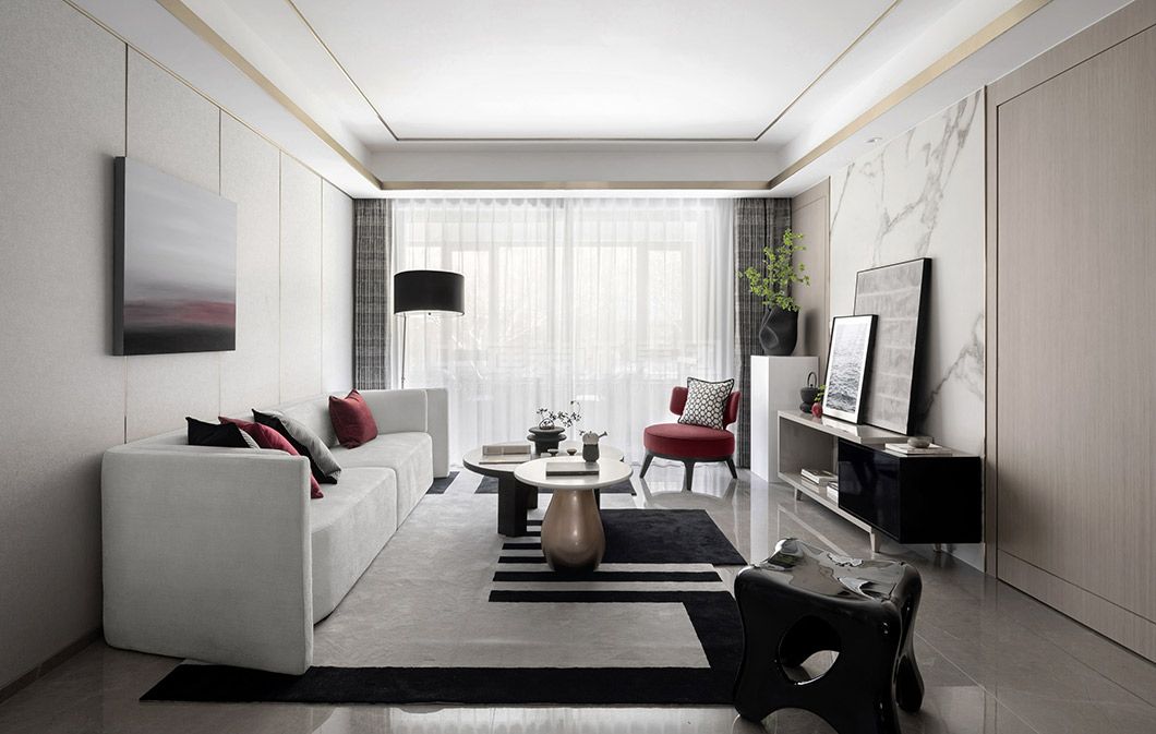 龍光玖悅府110m&sup2; 二房 現(xiàn)代風格