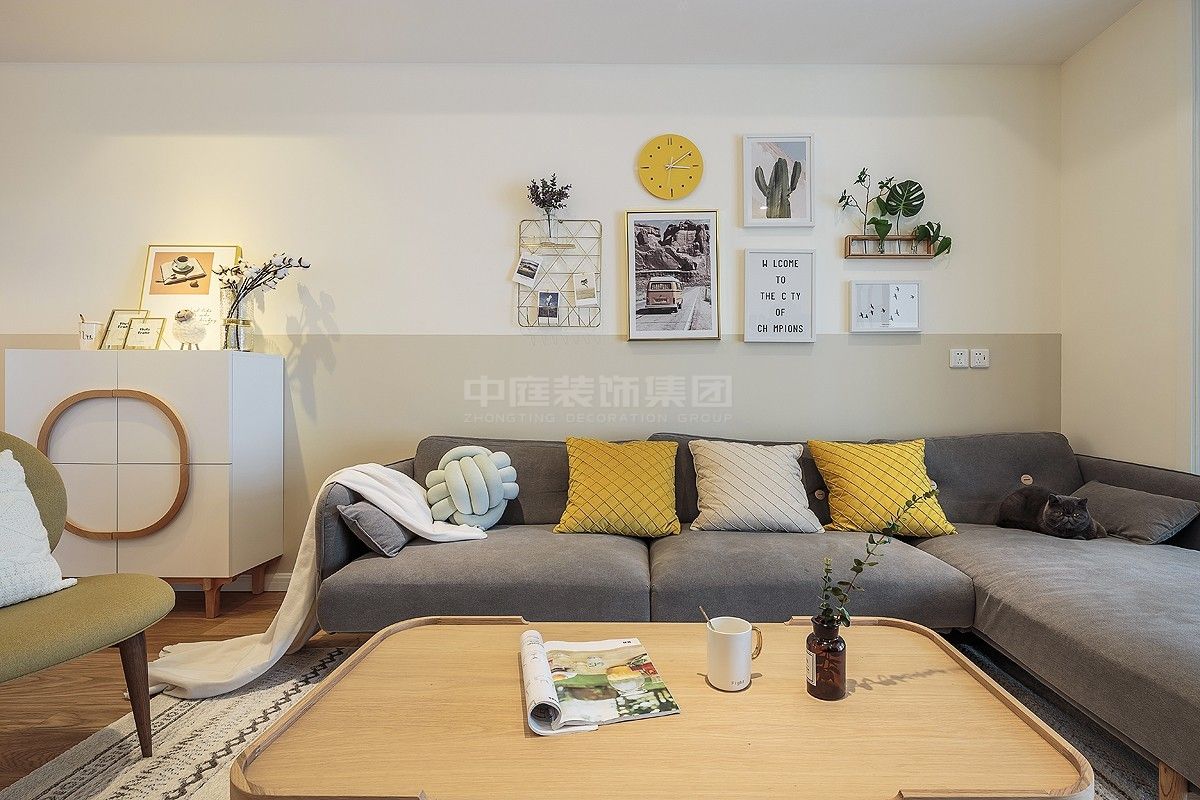 黃巢北郡110m&sup2;現(xiàn)代風格案例