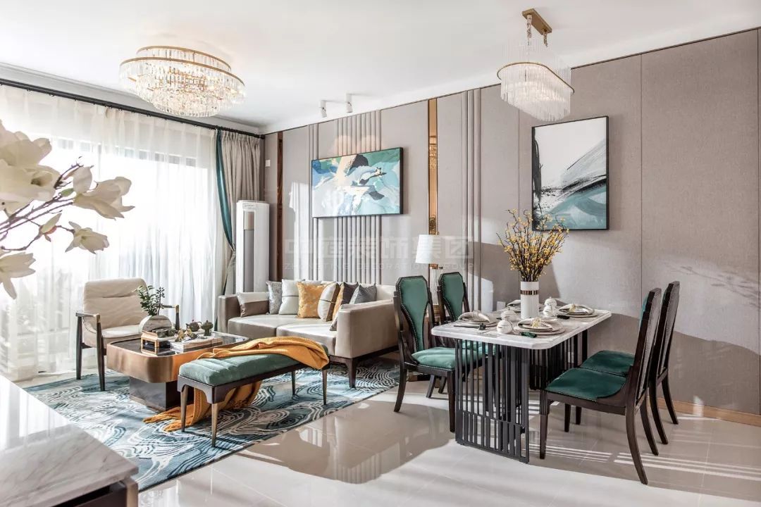 嘉和城120m&sup2;現代風格案例